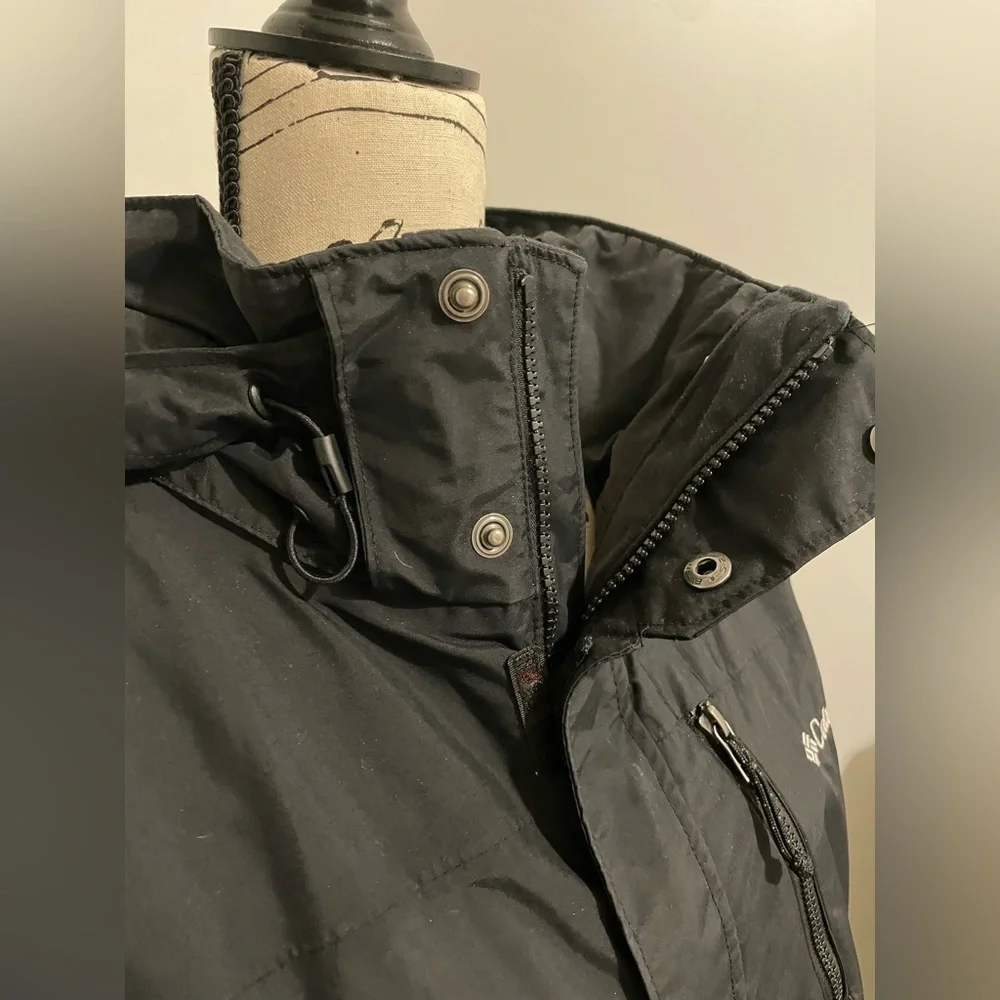 Columbia Jacket Black Waterproof Size Medium - Picture 4 of 7